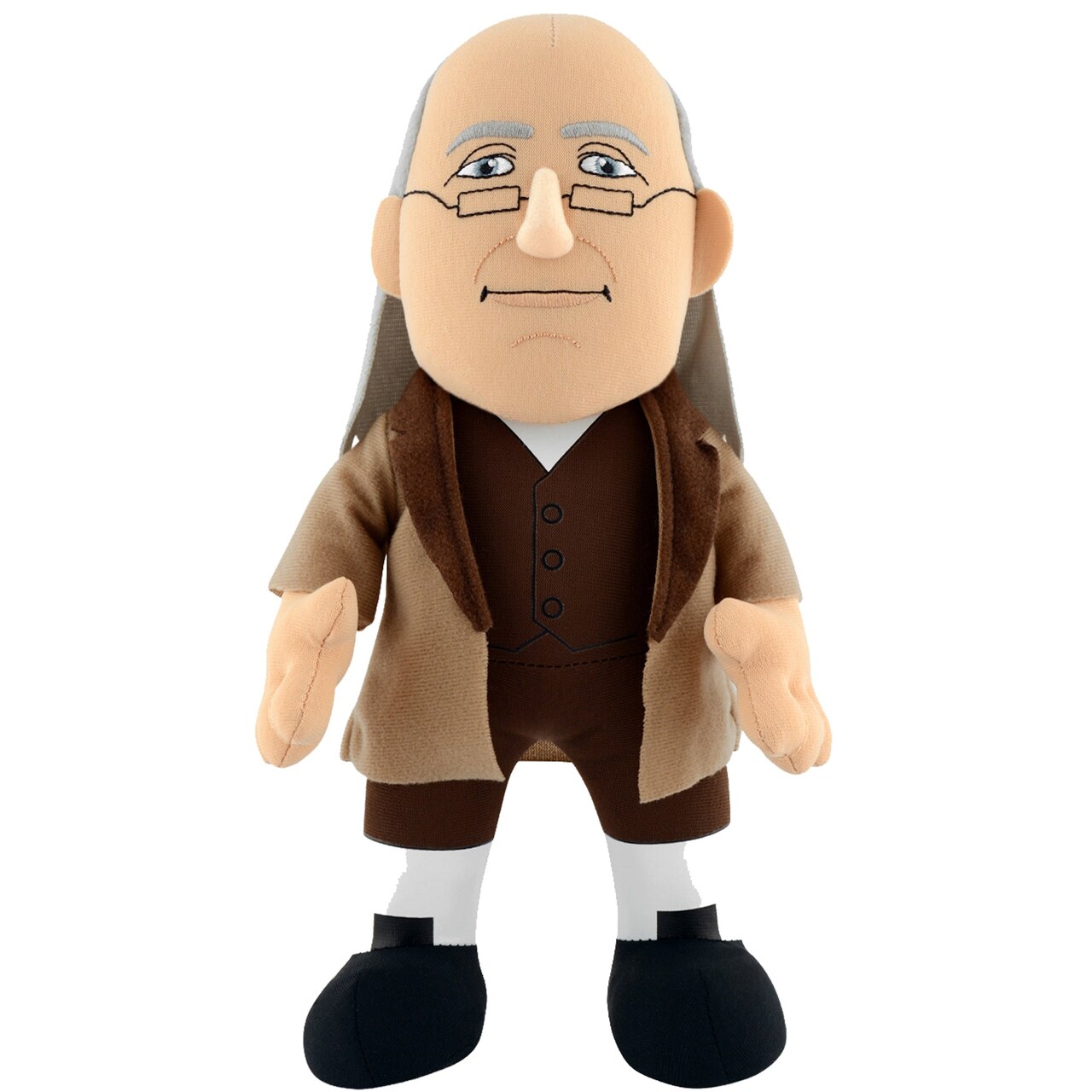 Bleacher Creatures Historical Figures: Benjamin Franklin 10" Plush Figure